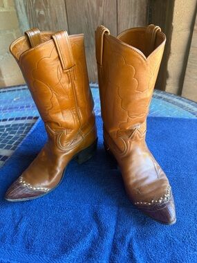 Vintage Tony Lama Leather boots, size5C